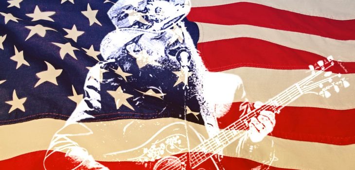 Chris Stapleton USA Flag