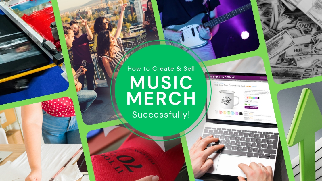 How Musicians Make Money & Music Merch with Printify